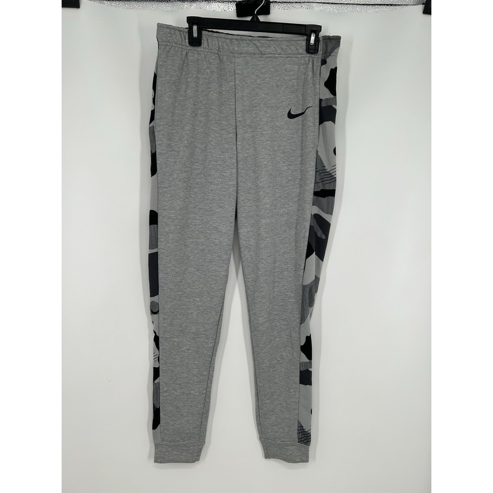 Nike Training Dri Fit Camo Camouflage Tapered Joggers Sweatpants BV2735-063 Med